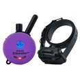 thumbnail image 1 of Educator E-Collar Humane Dog Training Collar with Remote, Features 100 Levels of Safe Stimulation, Tapping Sensation, Night Light, Waterproof, Rechargeable, 1/3 Mile 1 Small Dog, Purple, 1 of 6