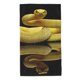thumbnail image 1 of Fotbe Yellow White-Lipped Pit Viper Toalla Premium con Patrón, Toalla de Microfibra de Secado Rápido, Ligera y Altamente Absorbente (27.5x16in), Ideal para Uso Diario, 1 of 6