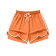 thumbnail image 5 of Women's 2 in 1 Running Shorts with Liner Pockets Quick Dry Athletic Workout Gym Shorts with Pocket, 5 of 6