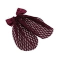 thumbnail image 5 of Unique Bargains 1 Pc Cute Bow Ribbon Hair Clips Wine Red, 5 of 5