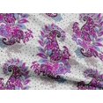 thumbnail image 5 of oneOone Rayon Purple Fabric Paisleys Craft Projects Decor Fabric Printed By The Yard 56 Inch Wide, 5 of 5
