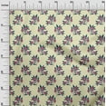 thumbnail image 2 of oneOone Polyester Lycra Fabric Leaves & Floral Block Print Fabric BTY 56 Inch Wide, 2 of 4