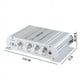 thumbnail image 4 of Altavoz Amplificador EstéReo para Coche, Potencia de Alta Fidelidad, 2,1 Canales, Subwoofer para el Hogar, Salida de Audio, de Audio de 12V, 4 of 7
