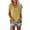 Yellow, variant on ShomPort Cap Sleeve Tops for Women Summer V Neck Casual Loose Shirts Cute Basic Solid Color Workout Tees