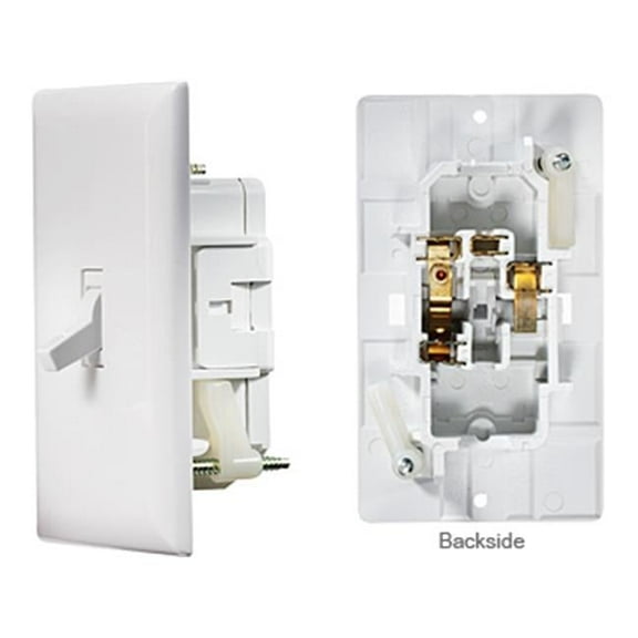 RV Designer S821 Switch With Cover-Plate-White