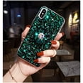 thumbnail image 2 of Case for Galaxy S23 FE,Diamond Kickstand Case with Crystal Lanyard 3D Handmade Bling Diamond Glitter Shockproof Protective Phone Case for Samsung Galaxy S23 FE 5G,6.4 inch 2023 (Green), 2 of 6