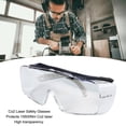 thumbnail image 4 of Gafas De Seguridad Para Láser Co2, Gafas De Seguridad Reflectantes Para Láser De 10600 Nm, Ligeras, Cómodas, De Alta Transparencia, Profesionales Para Grabado Láser, 4 of 7