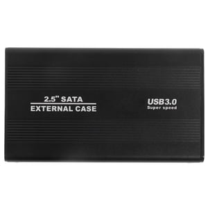 2.5 Inch Hard Drive Enclosure,  4TB LED Indication Aluminum Housing Hot Swappable 5Gbps External HDD Enclosure USB 3.0 Port External Hard Disk Case With Blue Indicator