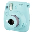 thumbnail image 3 of Fujifilm Instax Mini 9 Instant Camera (Ice Blue) + Fujifilm Instax Mini Twin Pack Instant Film (40 Shots) + Scrapbooking Album + 20 Sticker Frames Emoji Package + Emoji Photo Peg Pins + Stickers, 3 of 10