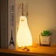 thumbnail image 3 of LED Lying Flat Duck Night Light, 3 Level Dimmable Nursery Nightlight,Cute Lamp Silicone Squishy Light Up Duck,Rechargeable Bedside Touch Lamp for Brea, 3 of 4