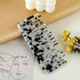 thumbnail image 6 of Huhudde Wide Tooth Pocket Hair Comb Cellulose Acetate Tortoise Detangling Hairbrush Tool, 6 of 18