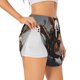 thumbnail image 1 of Balery Steampunk Squirrel Pilot Pantalones cortos deportivos para mujer con forro y dos bolsillos, elásticos, para entrenamiento, gimnasio, yoga-Large, 1 of 7
