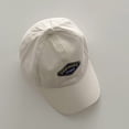 thumbnail image 2 of Byoo Girl's Patch Logo Baseball Hat Soft Relaxed with New York Letter Badge for Kids Urban Style Daily Outdoor Casual Caps, 2 of 4