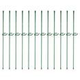 thumbnail image 4 of 12PCS Plant Stake Green Adjustable Garden Single Stem Plant Support Stake, 4 of 11