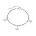 thumbnail image 1 of Pulsera de acero de titanio XianweiShao Accesorios de disco de mariposa tendencia simple, 1 of 1