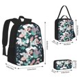 thumbnail image 2 of Balery Cute Poodle Dog Mochila Escolar 3 en 1 para Niños - Mochila Resistente con Lonchera Térmica y Estuche - Mochila Escolar para Niños y Niñas, 2 of 7