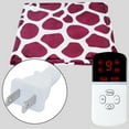 thumbnail image 2 of Btomtd Chair Cushions,110V Electric Blanket Warm Body Blanket Heating Pad Knee Pad Border Cover Blanket Electric Blanket Winter Plush Heating Large Size 8 Hot Spots Heating, 2 of 2