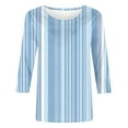 thumbnail image 4 of JMKQLZ New Ladies Elegant Short Sleeved Patchwork Dress, 4 of 5