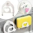 thumbnail image 2 of Less Than 5 Rack Mounted Convenient Holder Tools Kitchen Holder Cup Sponge Type Wall Suction Rack, 2 of 8