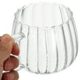 thumbnail image 2 of Qiysamall - 2 vasos de cristal con forma de calabaza, decoración vintage, para oficina, transparentes, para cócteles, 2 of 6