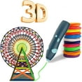 thumbnail image 2 of Jinsinto 3D Printing Pen Low Temperature With 10 Colors PLA Filament, 2 of 4