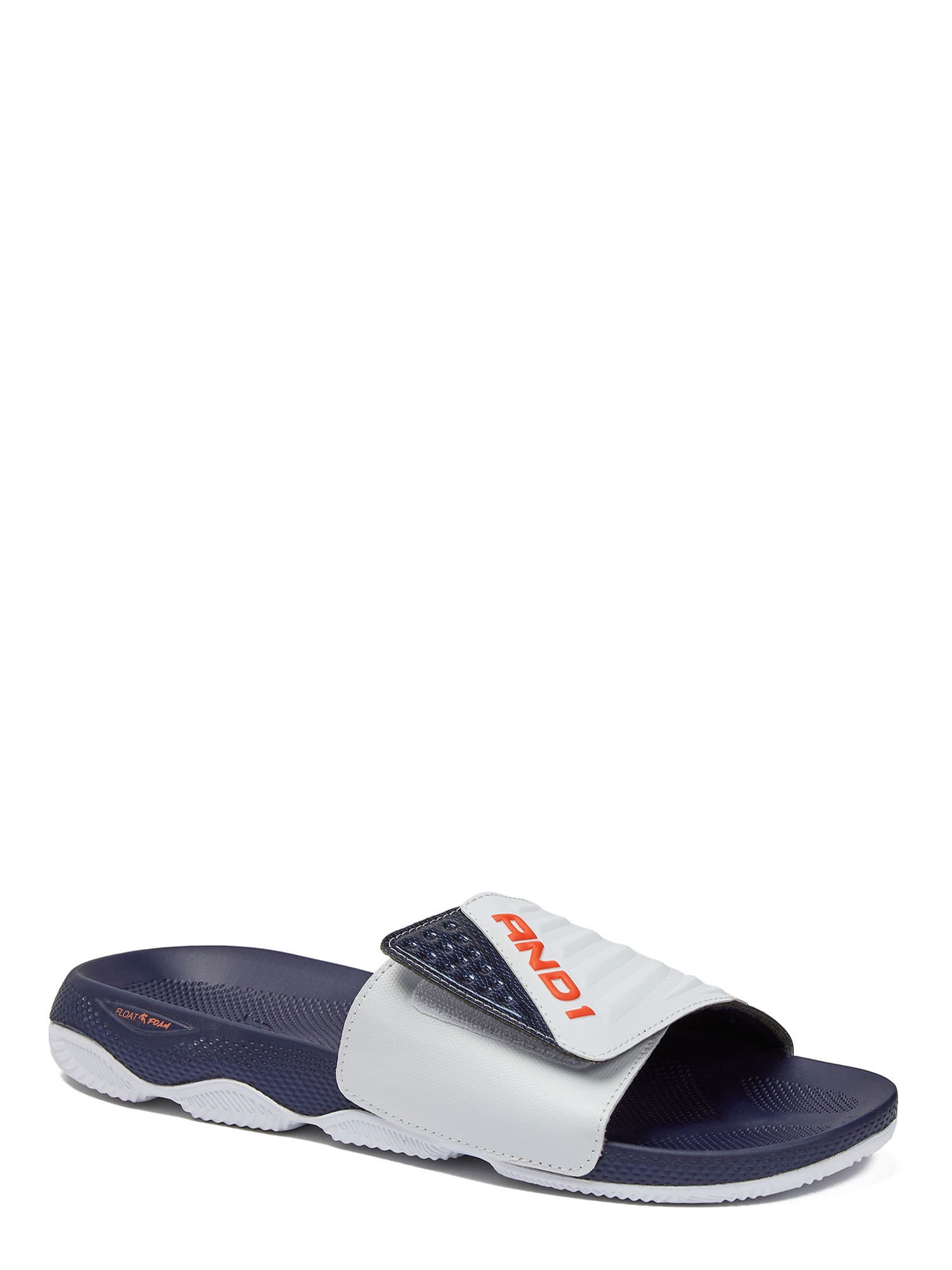 AND1 Men's Swish 2.0 Adjustable Strap Slide Sandal