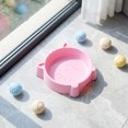 thumbnail image 6 of Cute Cat Face Plastic Pet Bowl, Small Non-Slip Feeding Dish for Kittens & Small Dogs, Easy Clean Pet Food Water Bowl, 6 of 7