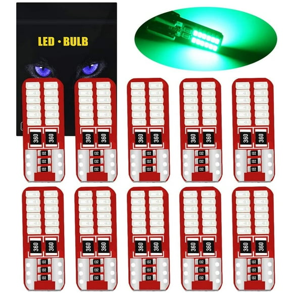 YEERON 194 168 Bulb Super Bright 24-SMD 3014 Chips Error Free 2825 W5W T10 Wedge Replacement Bulbs for Car
