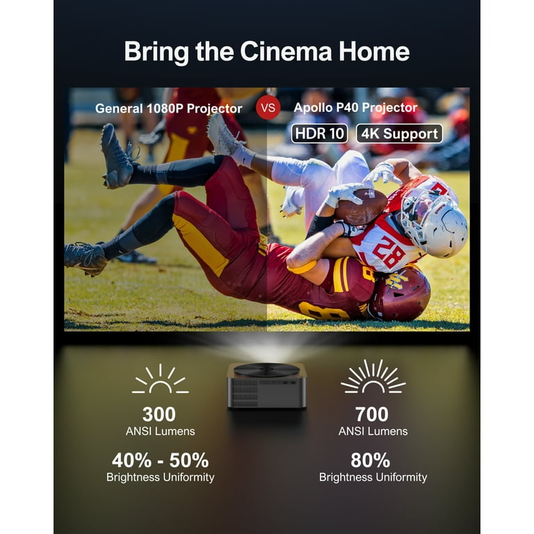 Ultimea Apollo P40 Projector Review 