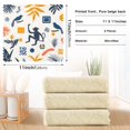 thumbnail image 6 of Yayeee 6 Pack Kitchen Dish Cloths Set for Washing Soft Drying Absorbent Microfiber Towels, Playful Forest, 6 of 9