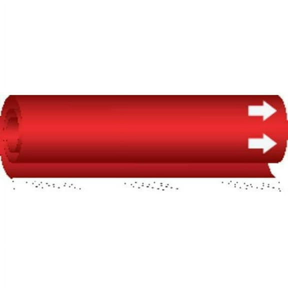 Brady Pipe Marker,5 in H,8 in W 5602-O