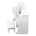 thumbnail image 5 of KAKOWELY 1 juego de piano en miniatura con taburete, partitura musical, miniinstrumento, modelo para decoración de casa de muñecas, 5 of 5