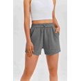 thumbnail image 2 of Pinspark Women's Shorts Casual Summer Sweat Athletic Short Comfy Lounge Trendy Sports Activewear with Pockets Elastic Waist, 2 of 6