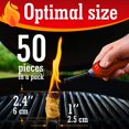 thumbnail image 2 of All Natural Wood Fire Starters: Fireplace Camping Charcoal Starter Grill BBQ Chimney Stove Campfires Pit. Fatwood Sticks. Camp Firestarter, Tools. Outdoor/Indoor/Travel, 2 of 4