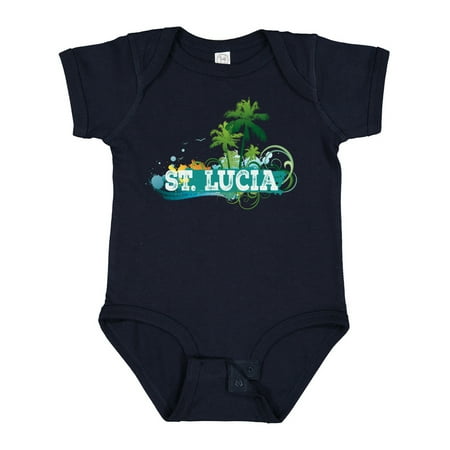 

Inktastic St Lucia Vacation Cruise Trip Gift Baby Boy or Baby Girl Bodysuit