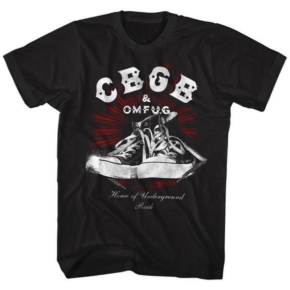 CBGB Chux Black Adult T-Shirt 5Xl
