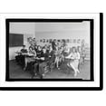 thumbnail image 2 of Historic Framed Print, Montgomery High School students, c.1936, [Md.], 17-7/8" x 21-7/8", 2 of 9