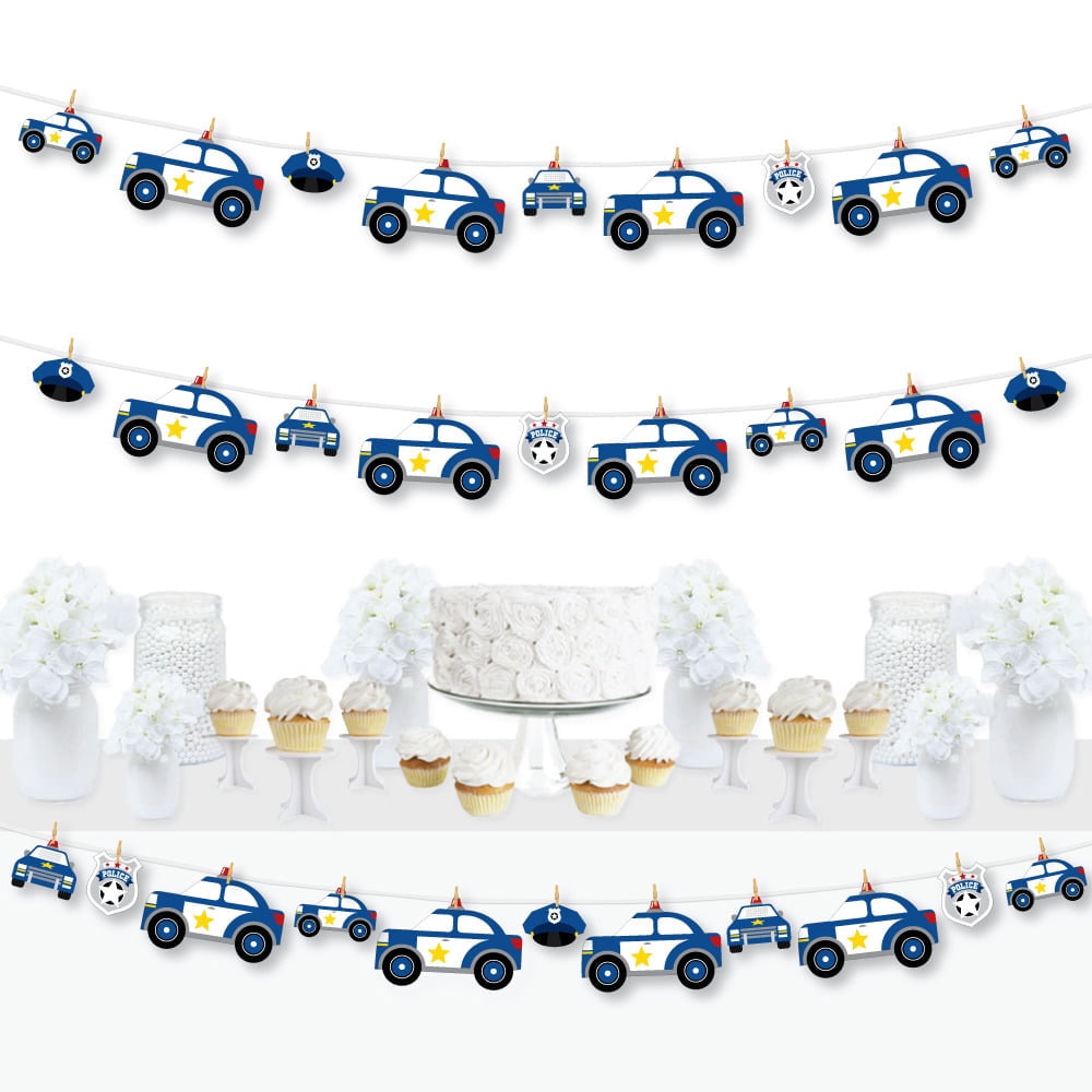 Calling All Units Police Cop Birthday Party Or Baby Shower Diy Decorations Clothespin Garland Banner 44 Pieces Walmart Com Walmart Com Calling All Units Police Cop Birthday Party Or Baby Shower Diy Decorations Clothespin Garland Banner 44 Pieces Walmart Com Walmart Com