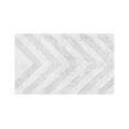 thumbnail image 3 of Better Trends 21" x 34" Bathroom Rugs 100% Cotton Soft Water Absorbent Non Slip Bath Mat Machine Washable Rug (White) Hugo Collection, 3 of 6