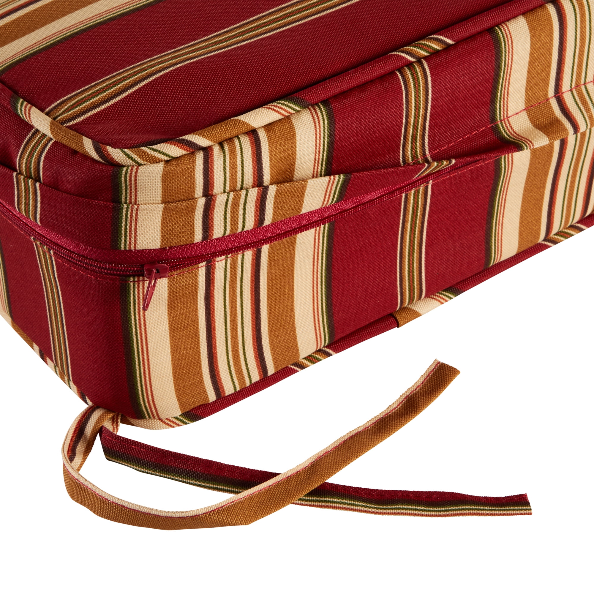 Roma Stripe Outdoor 2-pc Deep Seat Cushion Set