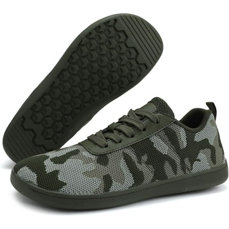 Men Wide Barefoot Shoes for Men Women Outdoor Trail Running Minimalist Walking Shoes Lightweight and Breathable