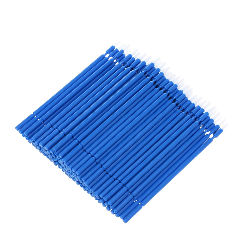 100pcs/pack Disposable Micro Applicator Brush Bendable Sticks Supplies