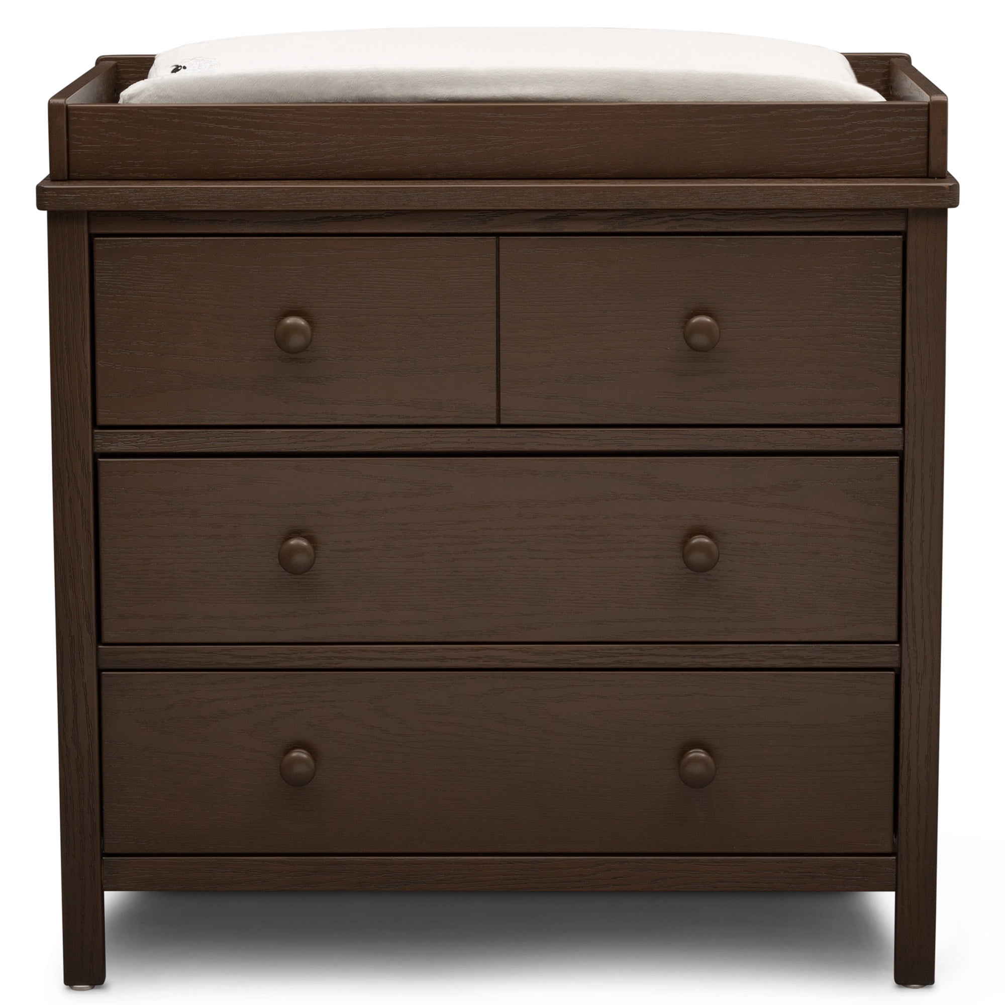 Delta Children Middleton Changing Top #W0551, Greenguard Gold Certified, Textured Cocoa