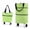 Green, variant on 2-in-1 Foldable Shopping Bag with Wheels,Waterproof Rolling Grocery Tote with Sturdy Handle for Market, Shopping, Travel & Daily Use