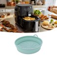 thumbnail image 1 of Doublure en Silicone pour Friteuse à Air Chaud, 2 Pcs Paniers en Silicone Réutilisables Antiadhésifs pour Friteuse à Air, Pots en Silicone Pliables Ronds avec Poignée, Accessoires pour Friteuse à Air, 1 of 8