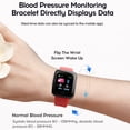 thumbnail image 1 of Kuymtek Touch Smart Bracelet Fitness Tracker Monitor de ritmo cardíaco Reloj deportivo (Rojo), 1 of 8