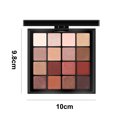thumbnail image 2 of Juego de maquillaje de paleta de sombras de ojos, brillo mate, perla prensada, polvo de mezcla altamente pigmentado., 2 of 5