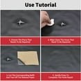 thumbnail image 4 of Self-Adhesive Leather Repair Patch Stick on Sofa Repairing Car Bag Seat Couch, 4 of 10