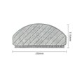 thumbnail image 3 of För Ecovacs Deebot T10/T10 Plus Robotdammsugare Huvudsidoborste Dammpåse Hepa Filter Mopp Duk Reservdelar DB As Shown, 3 of 3