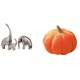 thumbnail image 1 of Estatua de elefante,Estatuas de elefantes de cerámica,figuras de elefantes,decoración,Almohadas de calabaza de Halloween,Almohadas de calabaza de Halloween Decoración del hogar Suave,Cojines, 1 of 8